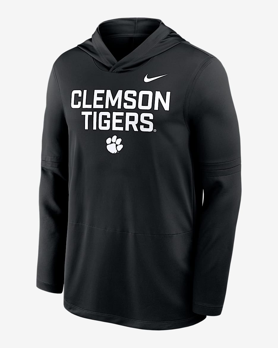 Clemson Sideline Men's Nike Dri-FIT College Long-Sleeve